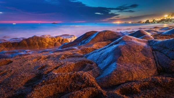 Rocky coast 8K Wallpaper