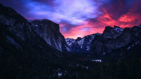 Yosemite National Park Sunrise Wallpaper