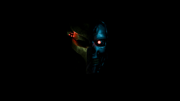 T-800 Endoskeleton Skull The Terminator Wallpaper