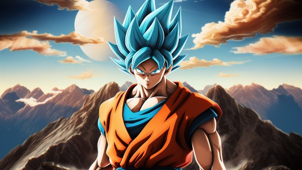 Goku SSJ Blue Dragon Ball Wallpaper