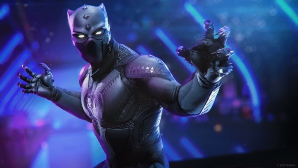 Black Panther Marvel's Avengers Wallpaper