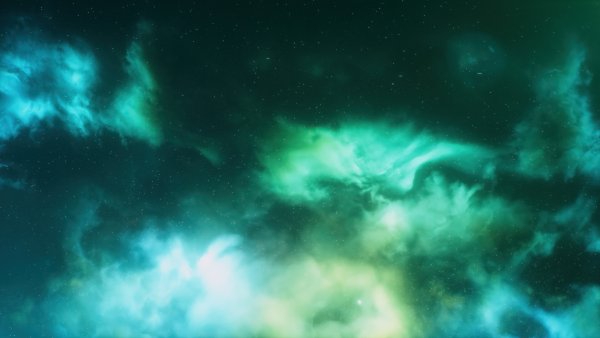 Astrophotography Green aesthetic Wallpaper