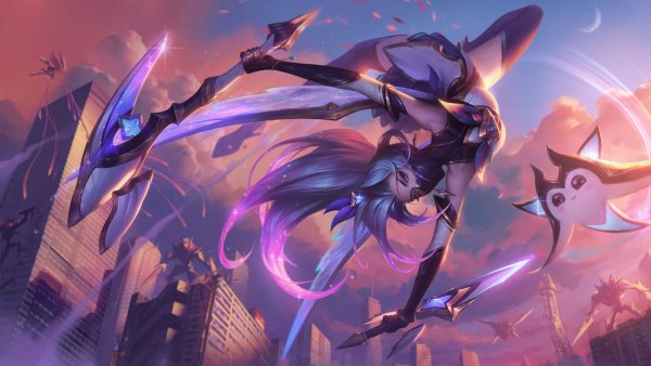 Akali League of Legends Wallpaper