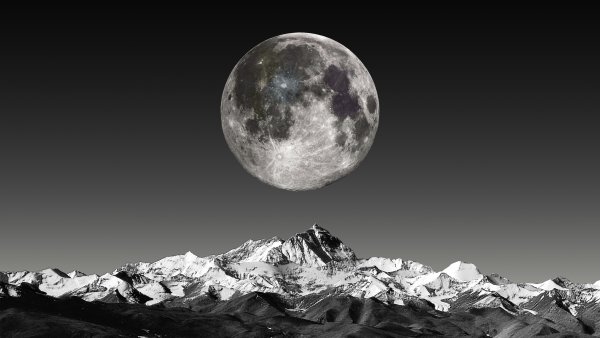 Moon 5K Wallpaper