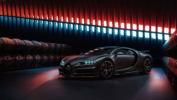Bugatti Chiron Dark aesthetic Wallpaper