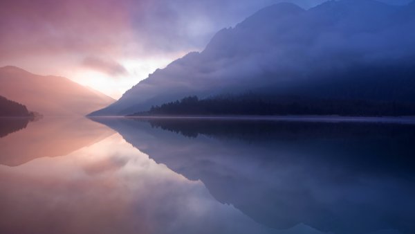 OS X Lion Tranquil Wallpaper