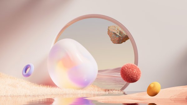 Pastel Digital Art Wallpaper