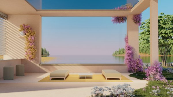 Modern architecture Outdoor Wallpaper