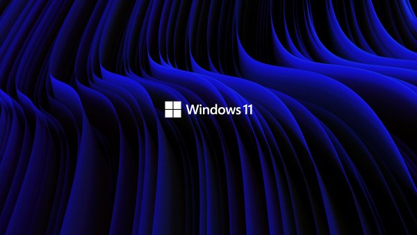 Windows 11 Blue waves Wallpaper