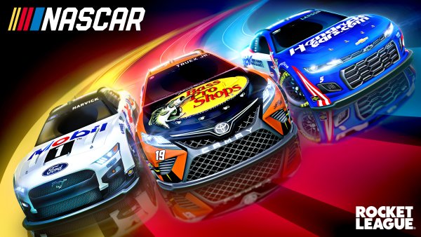 NASCAR Rocket League Wallpaper