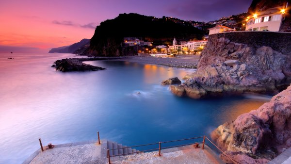 Ponta do Sol Cityscape Wallpaper