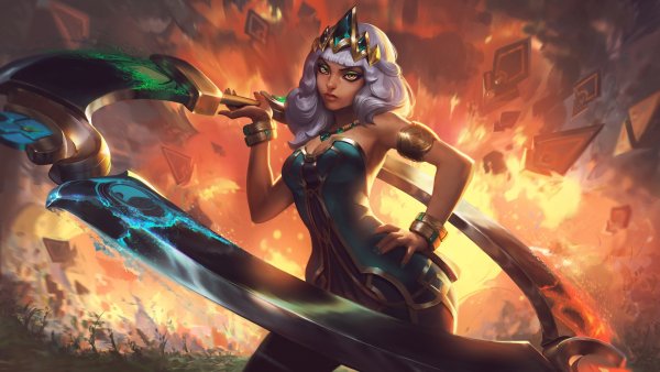 Qiyana 8K Wallpaper