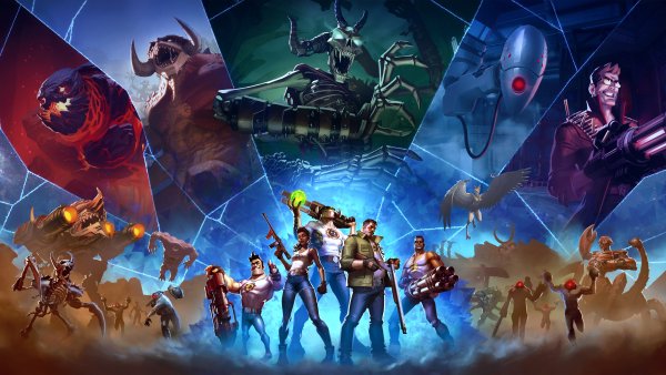 Serious Sam: Shatterverse Key Art Wallpaper