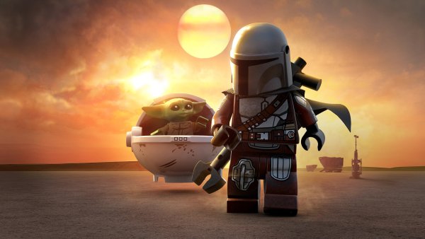 The Mandalorian LEGO Star Wars: The Skywalker Saga Wallpaper