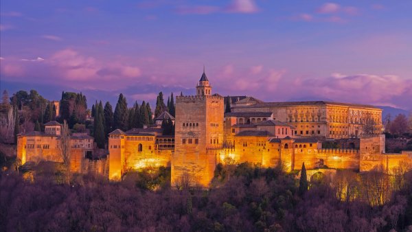 Nasrid Palaces Ancient architecture Wallpaper