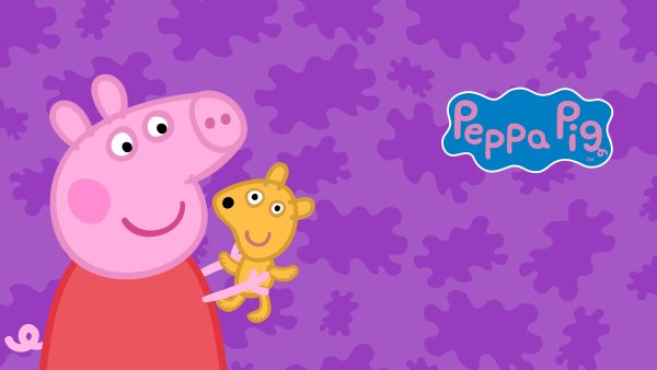 Peppa Pig Teddy Wallpaper