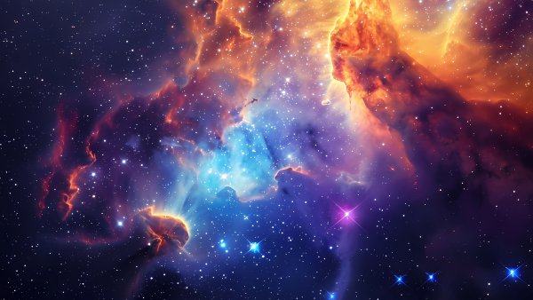 Galaxy Cosmic phenomena Wallpaper