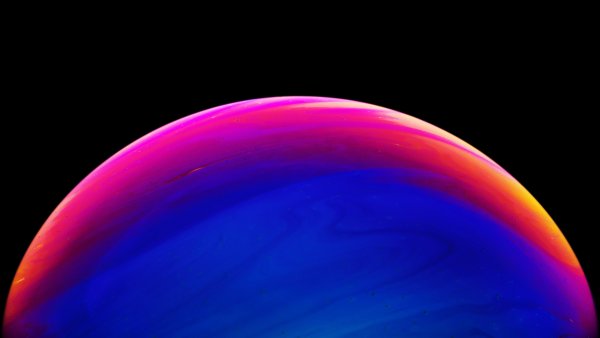 Soap Bubble Macro Wallpaper