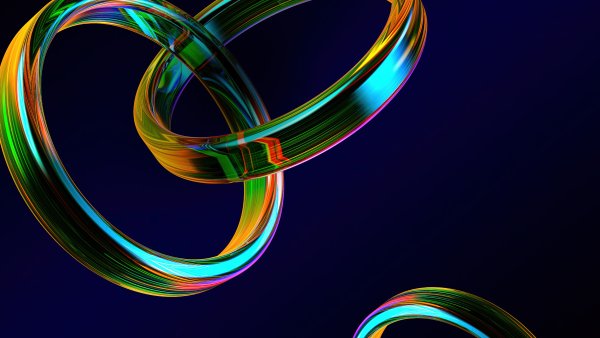 Rings Abstract design Wallpaper