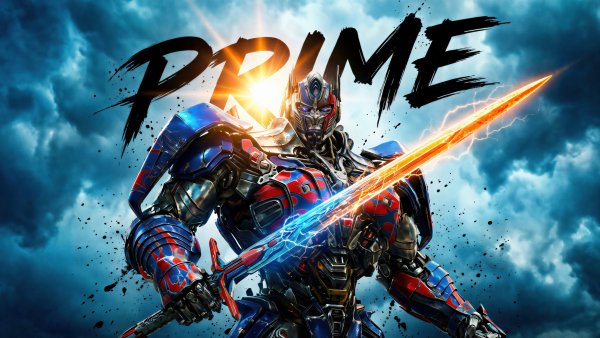 Optimus Prime AI art Wallpaper