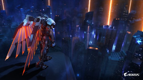 Gigabyte AORUS Gaming Cyberpunk Wallpaper