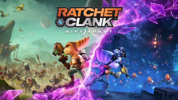 Ratchet & Clank: Rift Apart Key Art Wallpaper