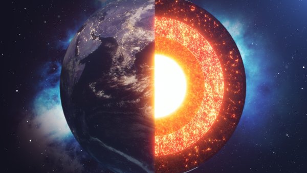 Core Earth Structure Wallpaper
