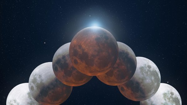 Moon Eclipse Wallpaper