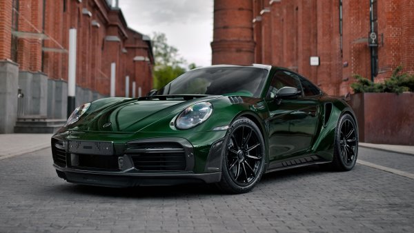 Porsche 911 Turbo S Stinger GTR Carbon Edition 2022 Wallpaper