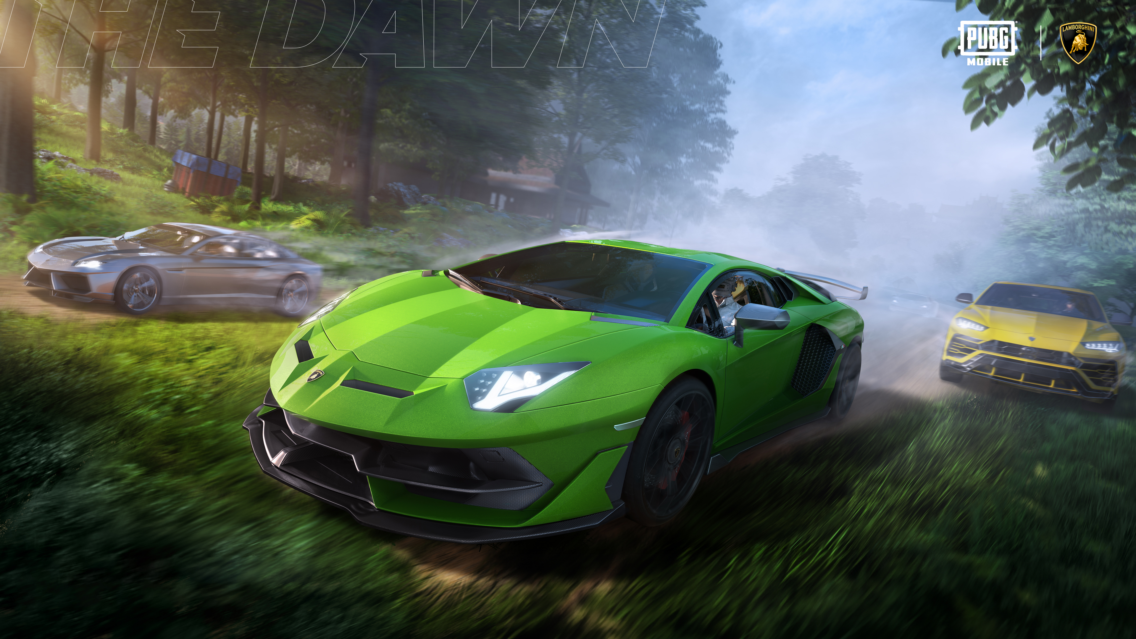 PUBG MOBILE Lamborghini Aventador Wallpaper