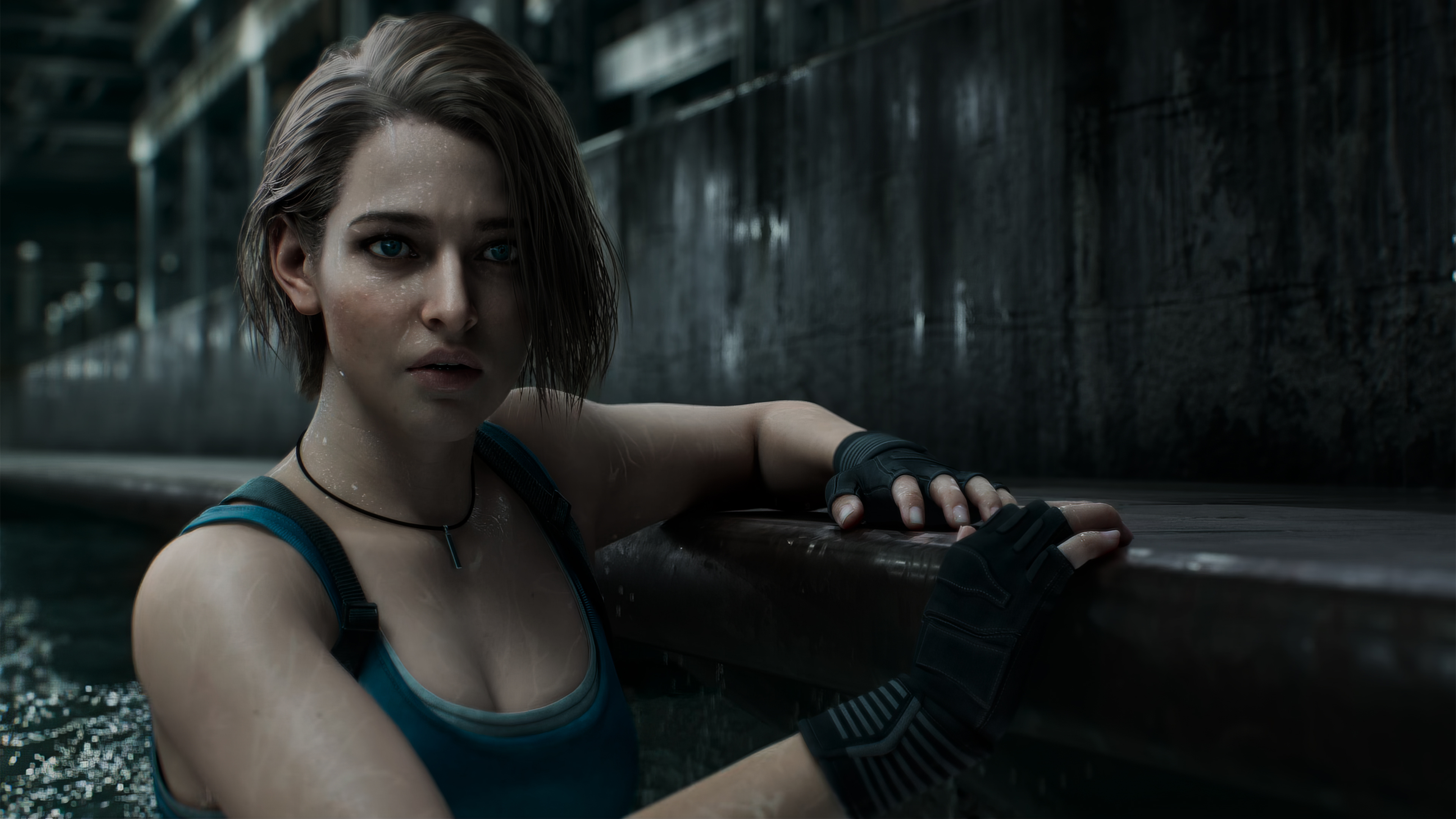 Jill Valentine Resident Evil: Death Island Wallpaper