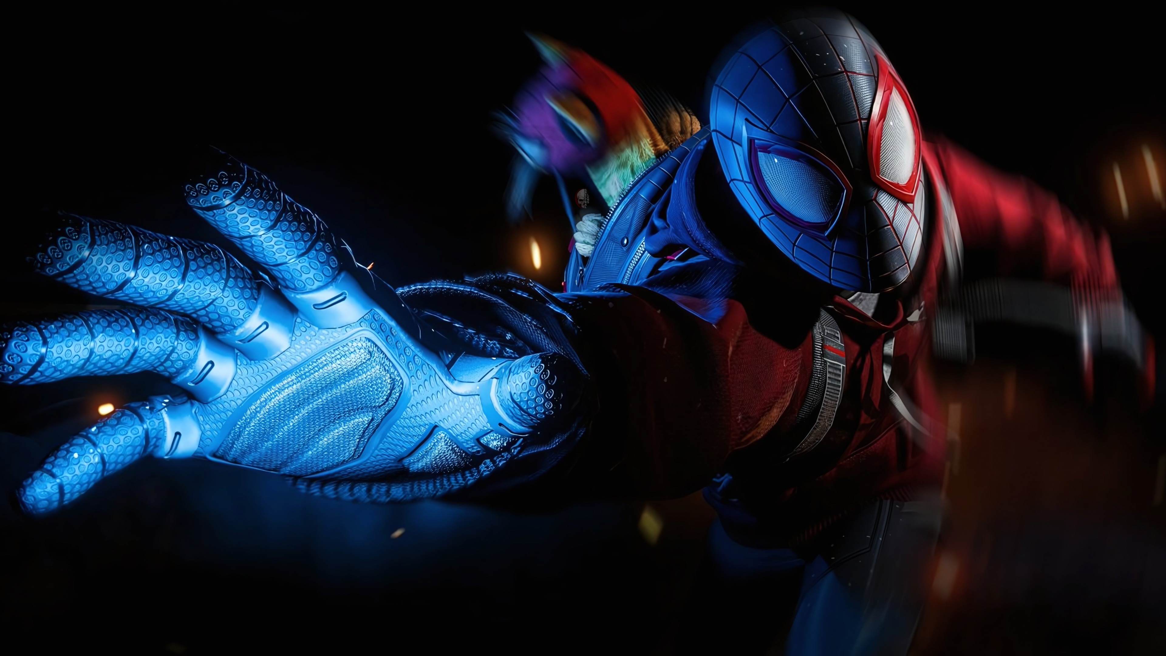 Spider-Man: Miles Morales Action Wallpaper