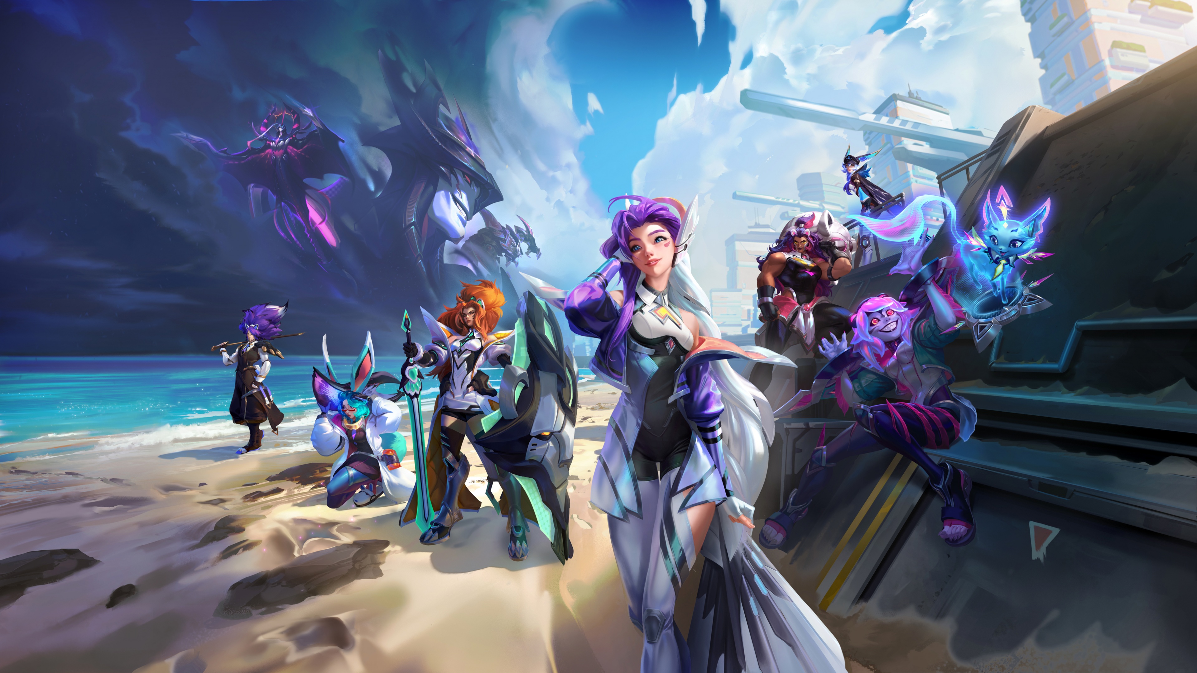 League of Legends Anima Squad Wallpaper