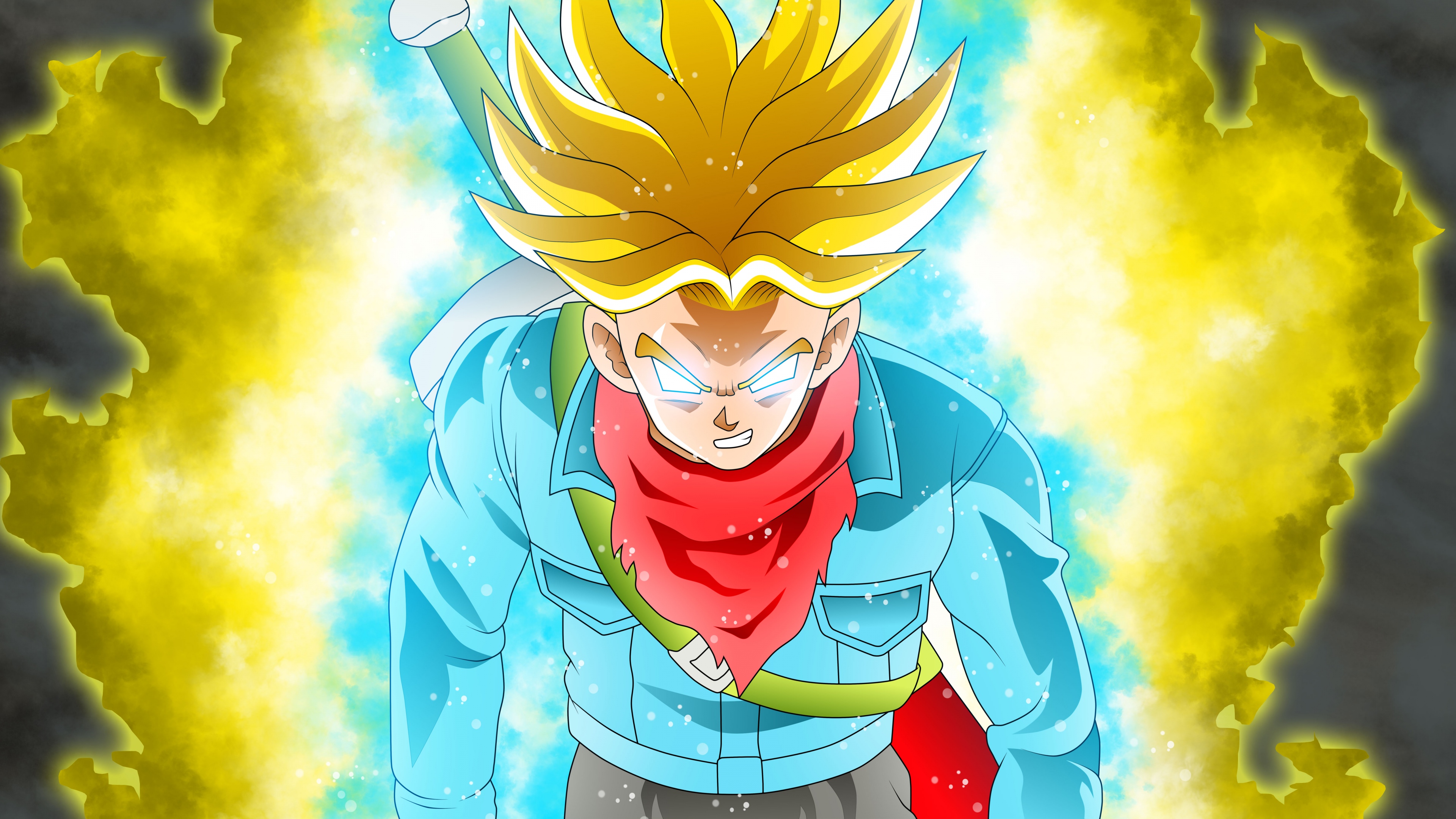 Super Saiyan Rage Trunks Wallpaper