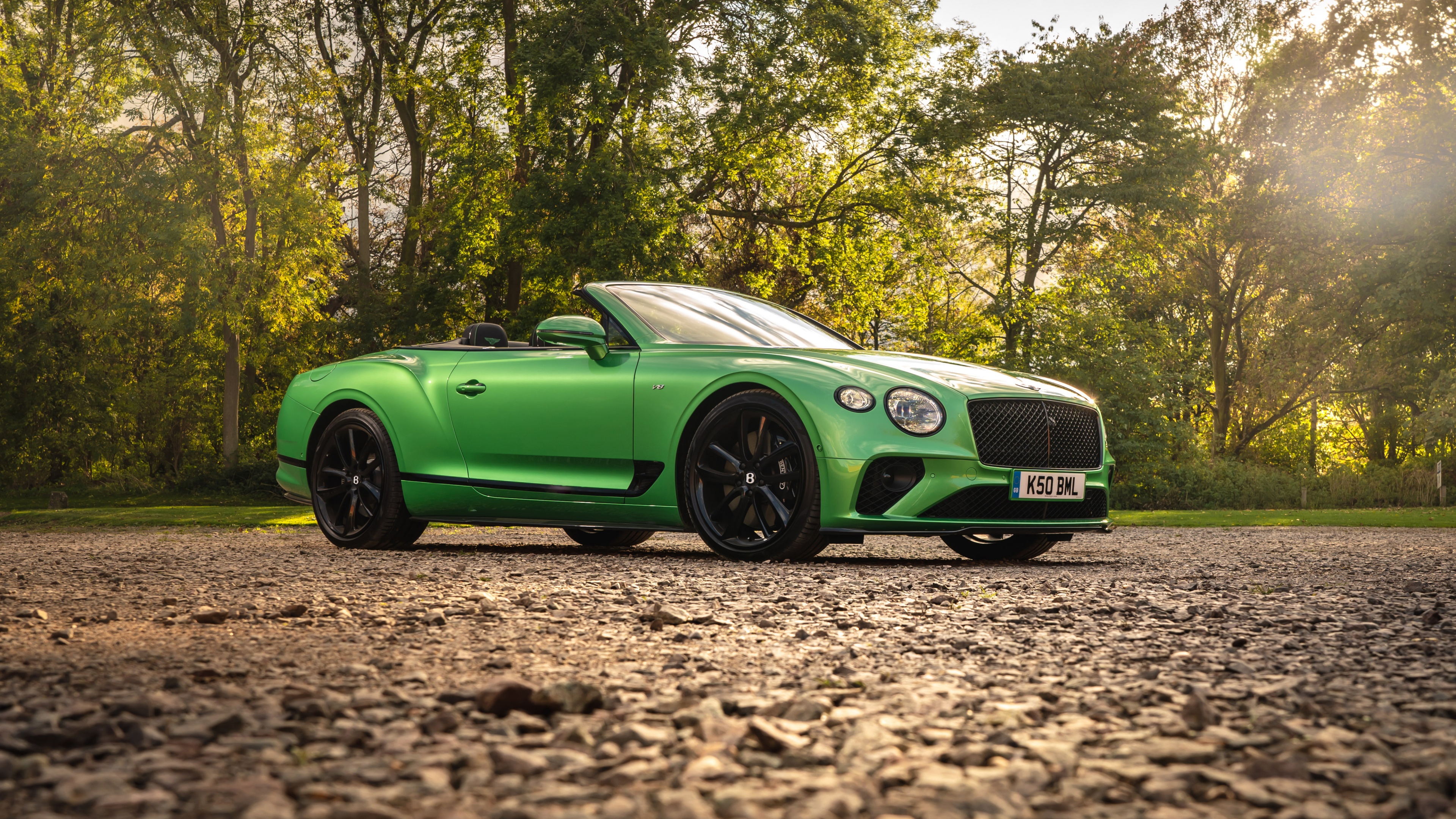 Bentley Continental GT V8 Convertible 5K Wallpaper