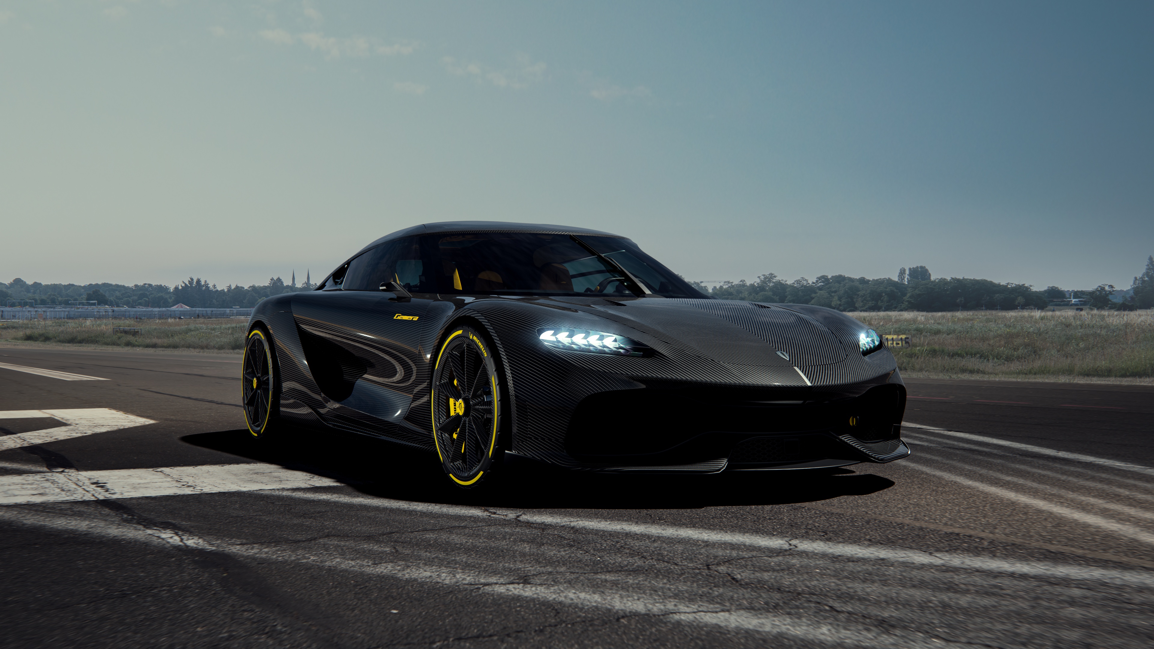 Koenigsegg Gemera Carbon Fiber Wallpaper