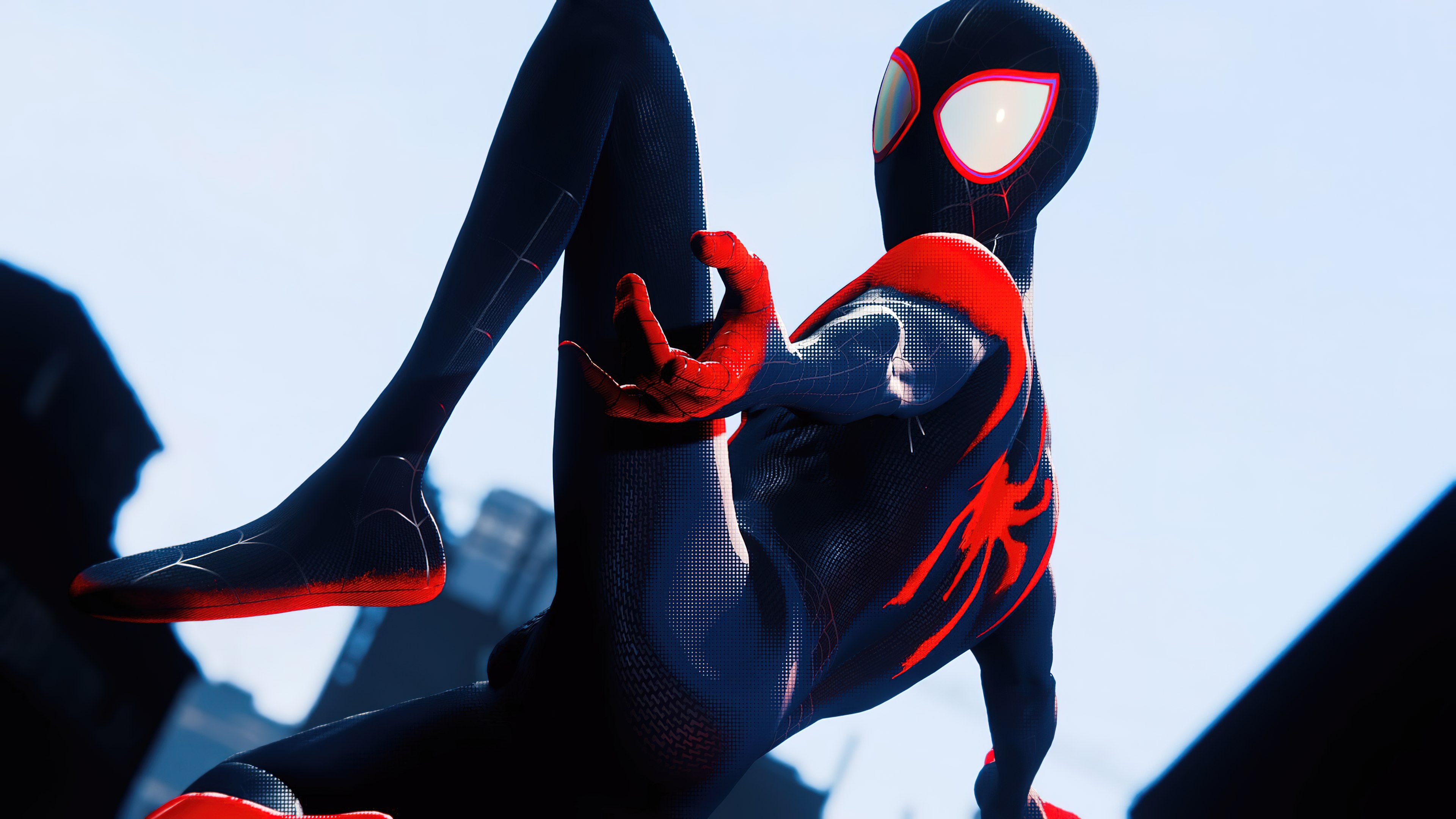Miles Morales Superhero Wallpaper