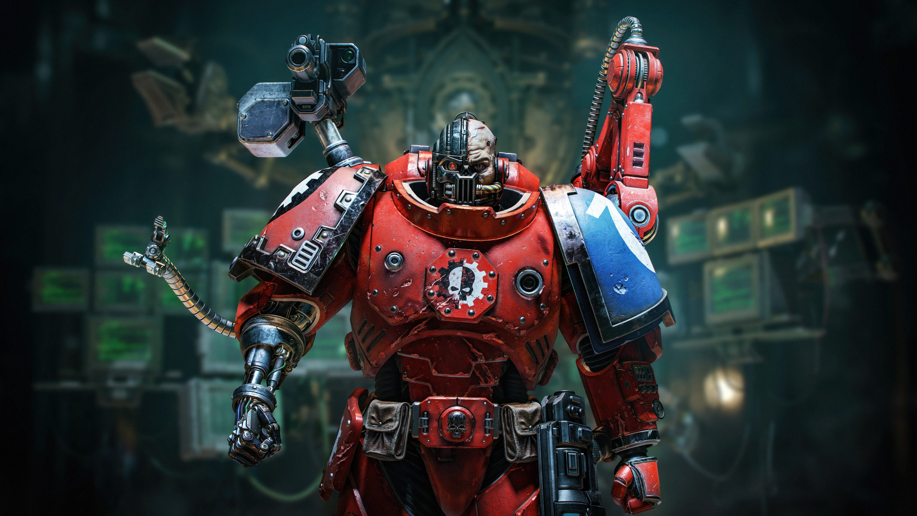Warhammer 40K Space Marine 2 Techmarine Wallpaper