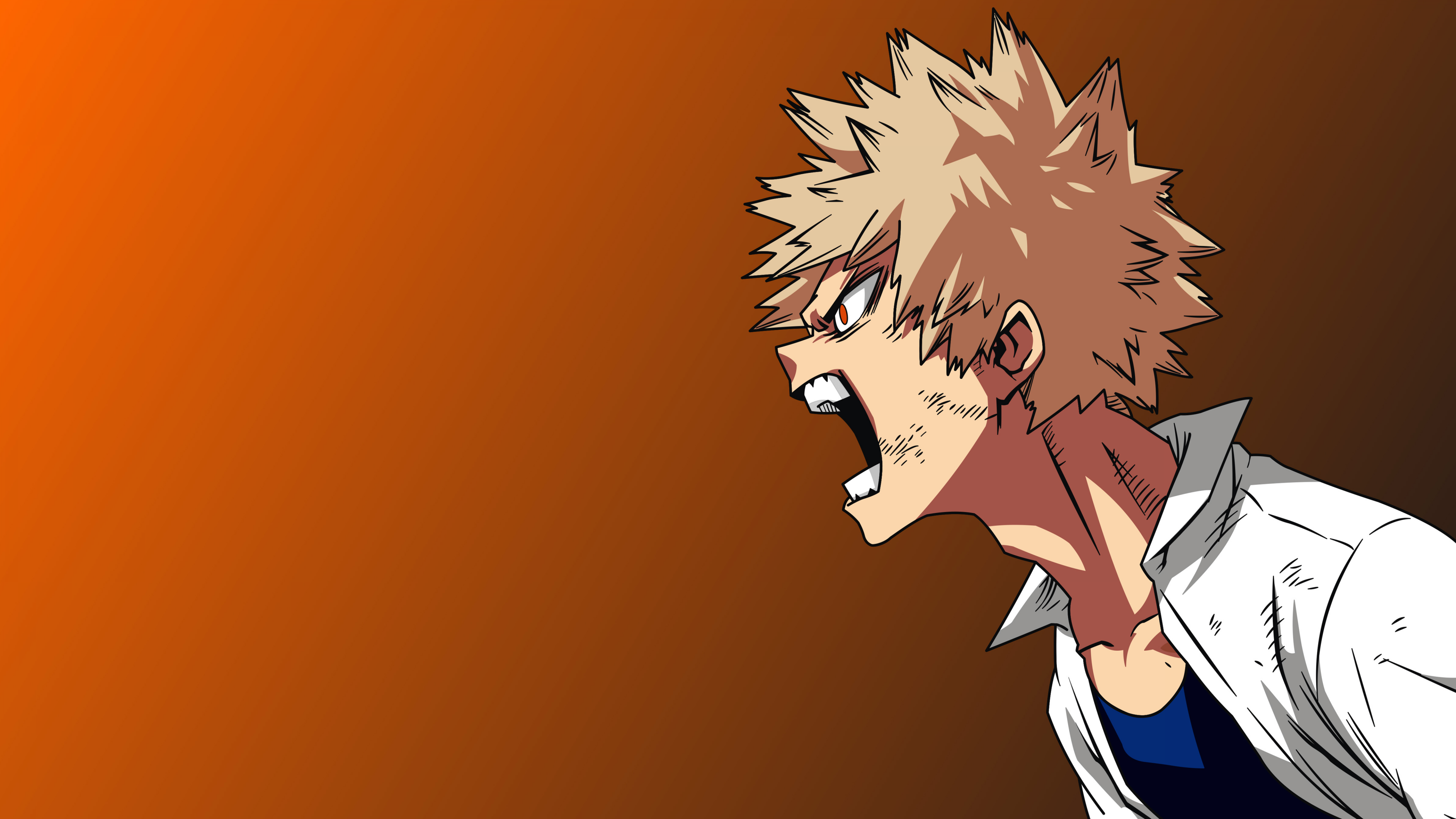 Katsuki Bakugo Artwork Wallpaper