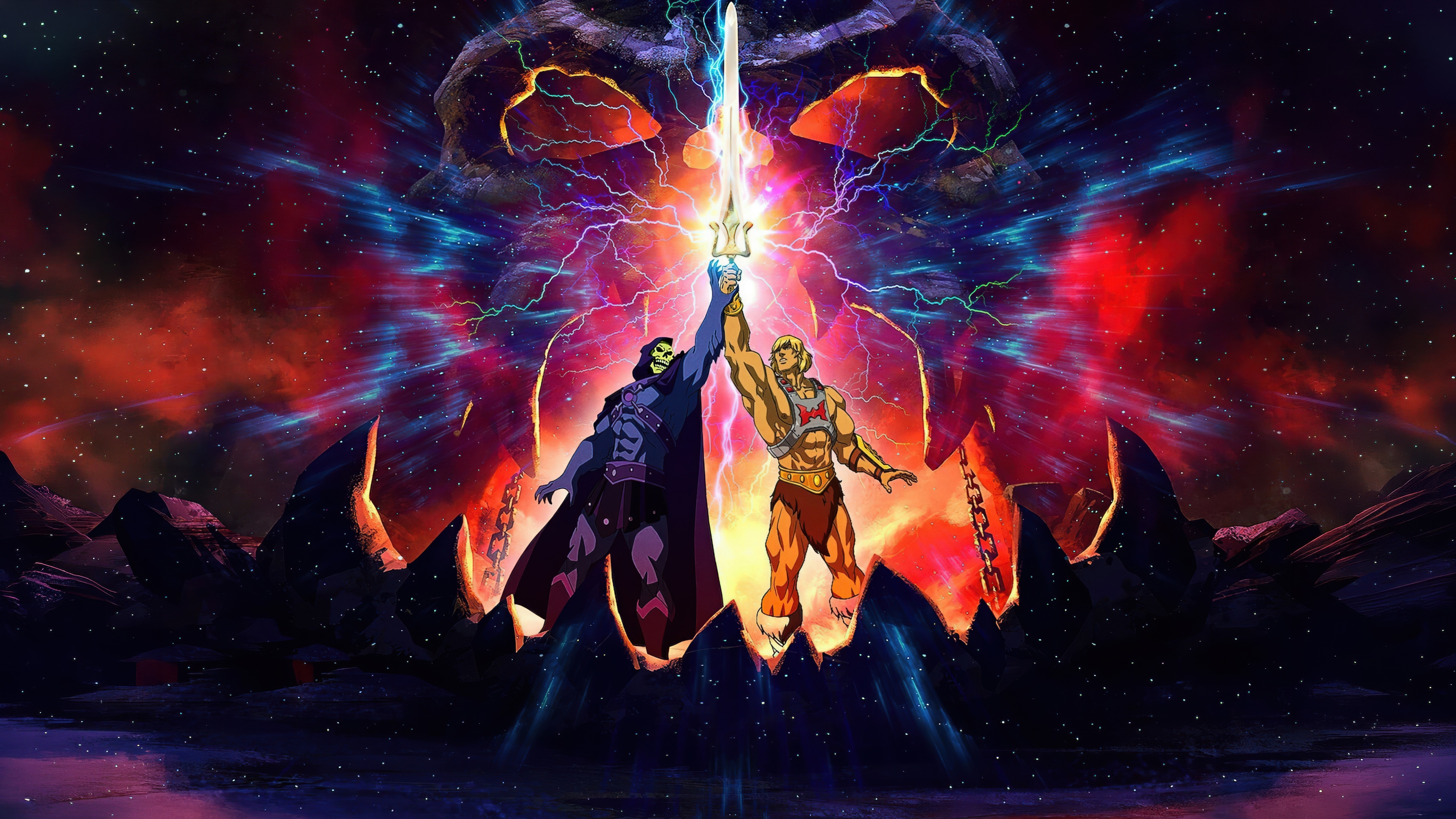 He-Man Skeletor Wallpaper