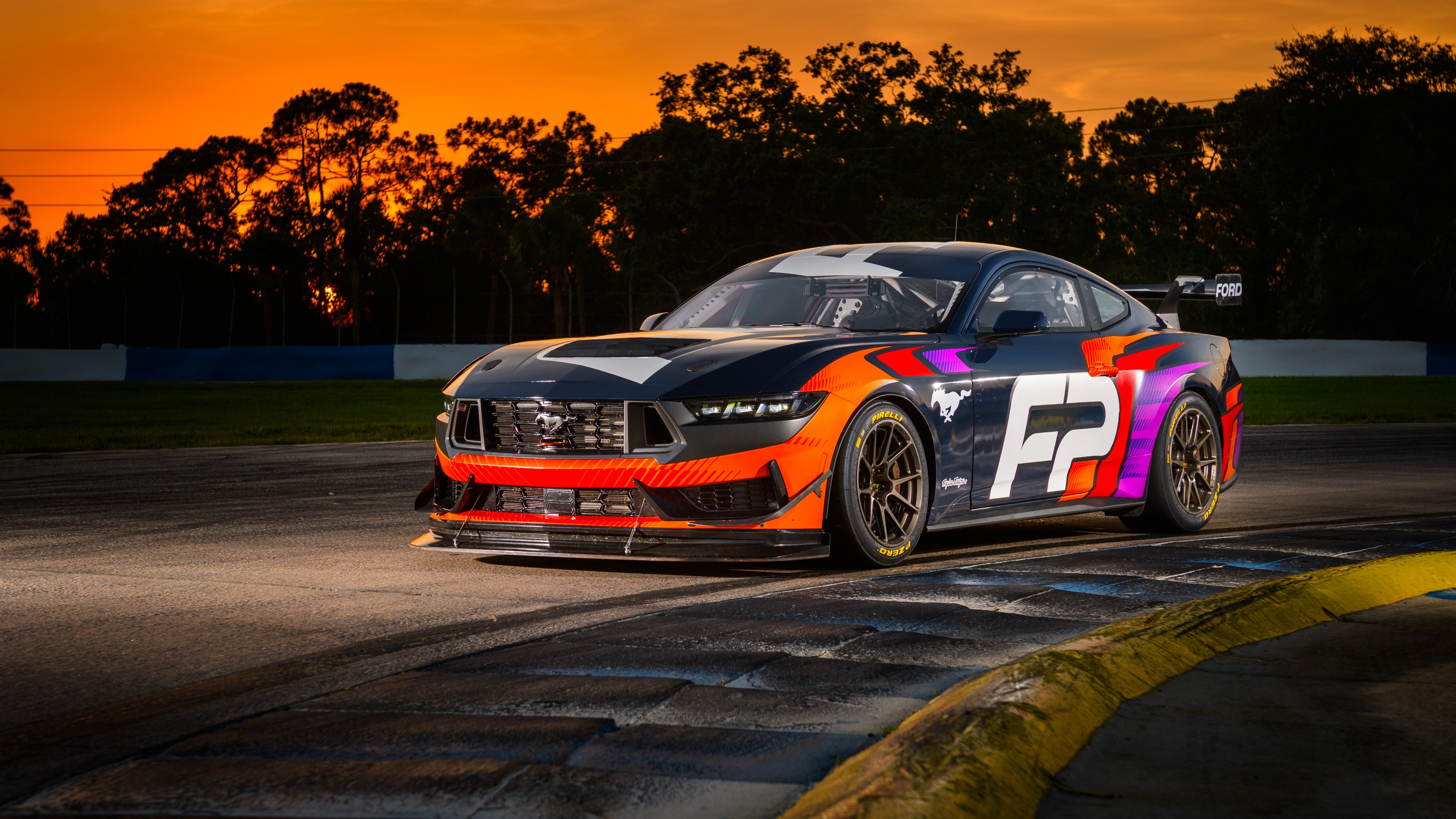 Ford Mustang GT4 Sports cars Wallpaper