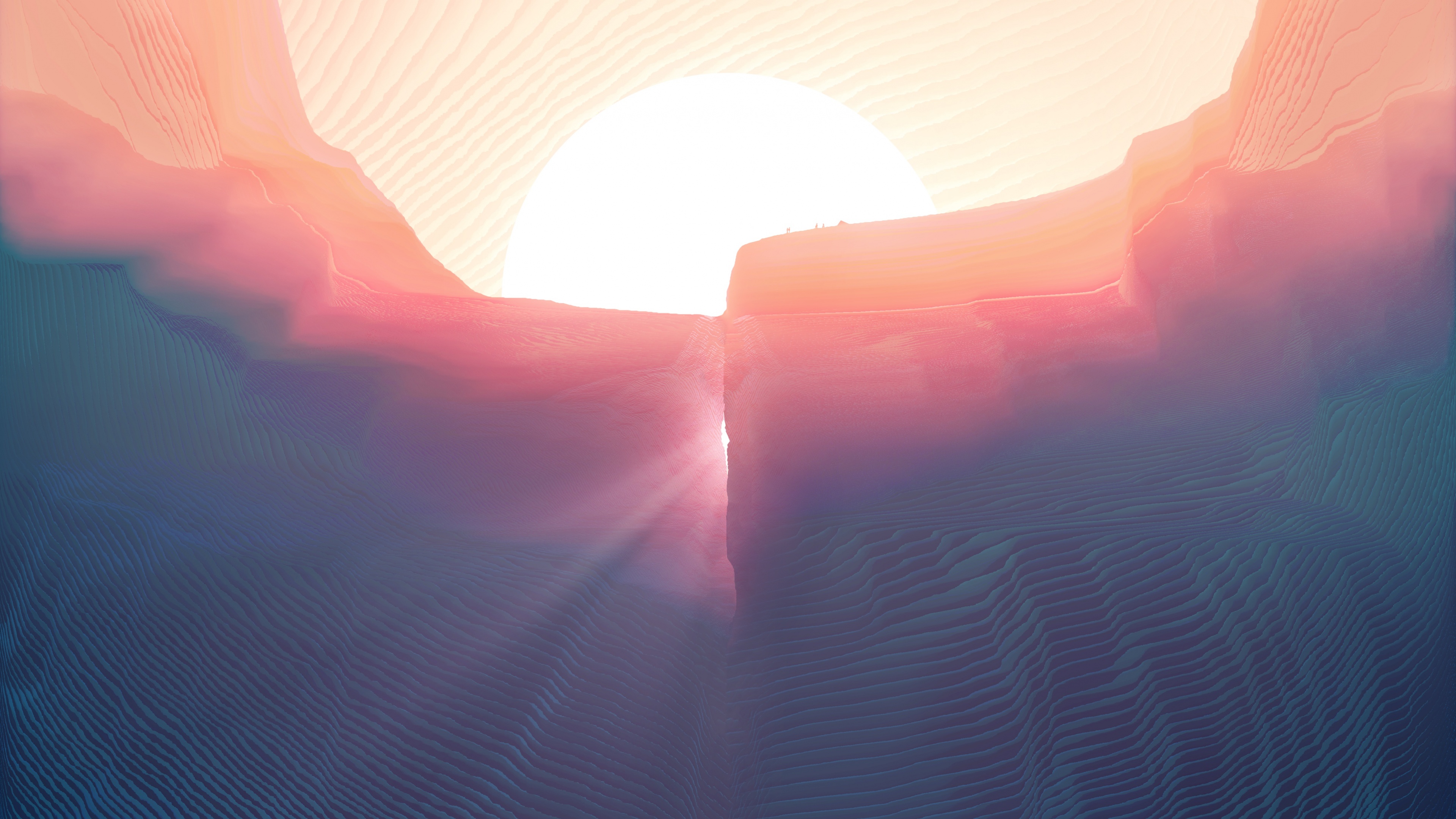 Sunset Mars Wallpaper