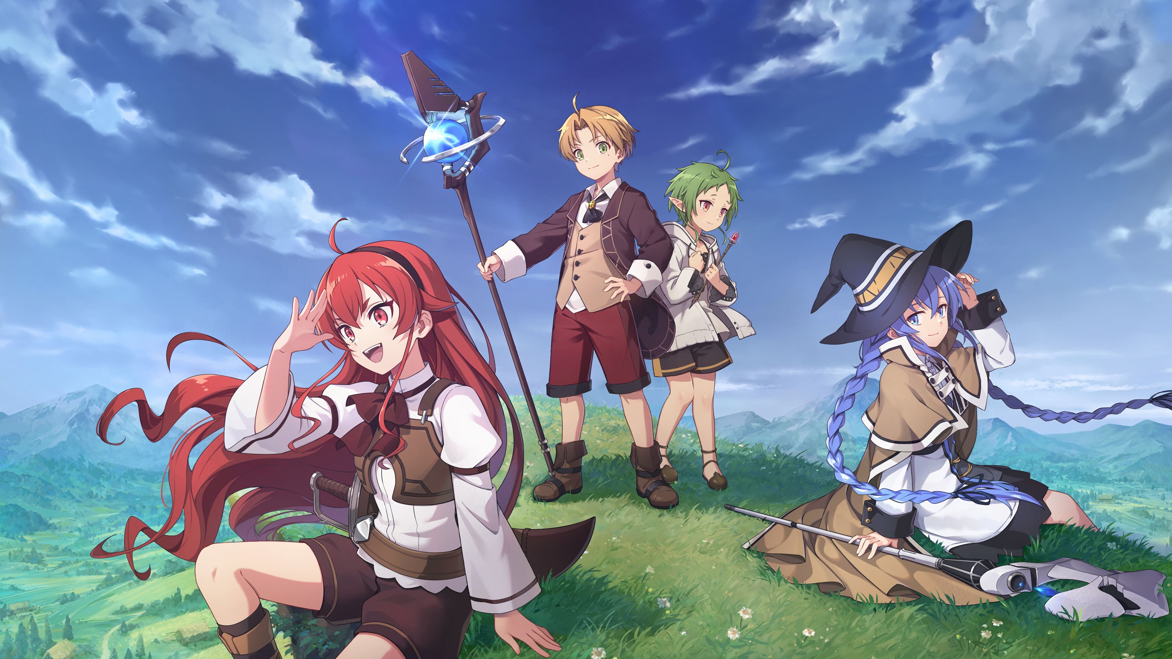 Mushoku Tensei: Jobless Reincarnation Anime series Wallpaper