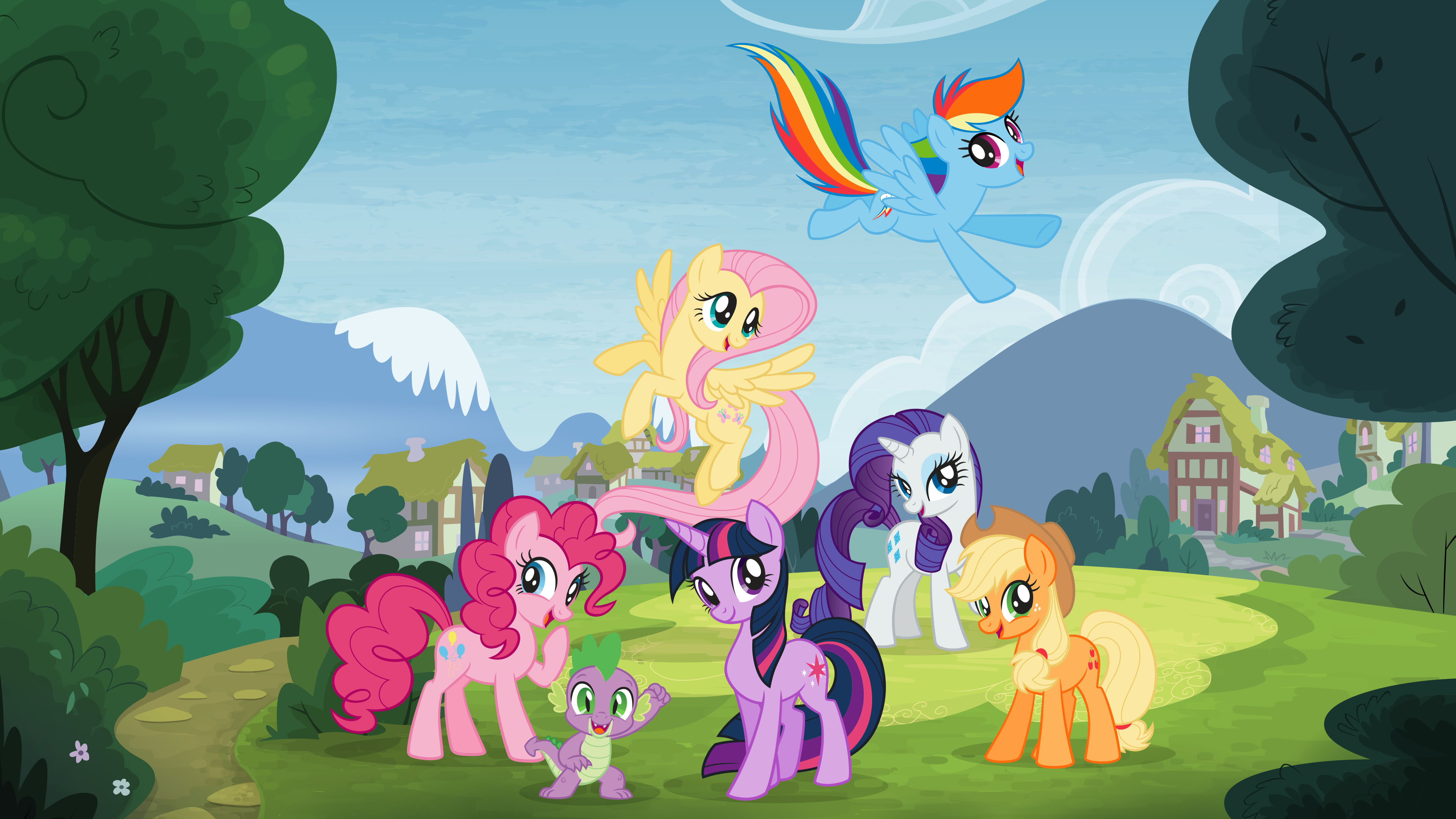 My Little Pony Friendship is Magic Poster Wallpaper