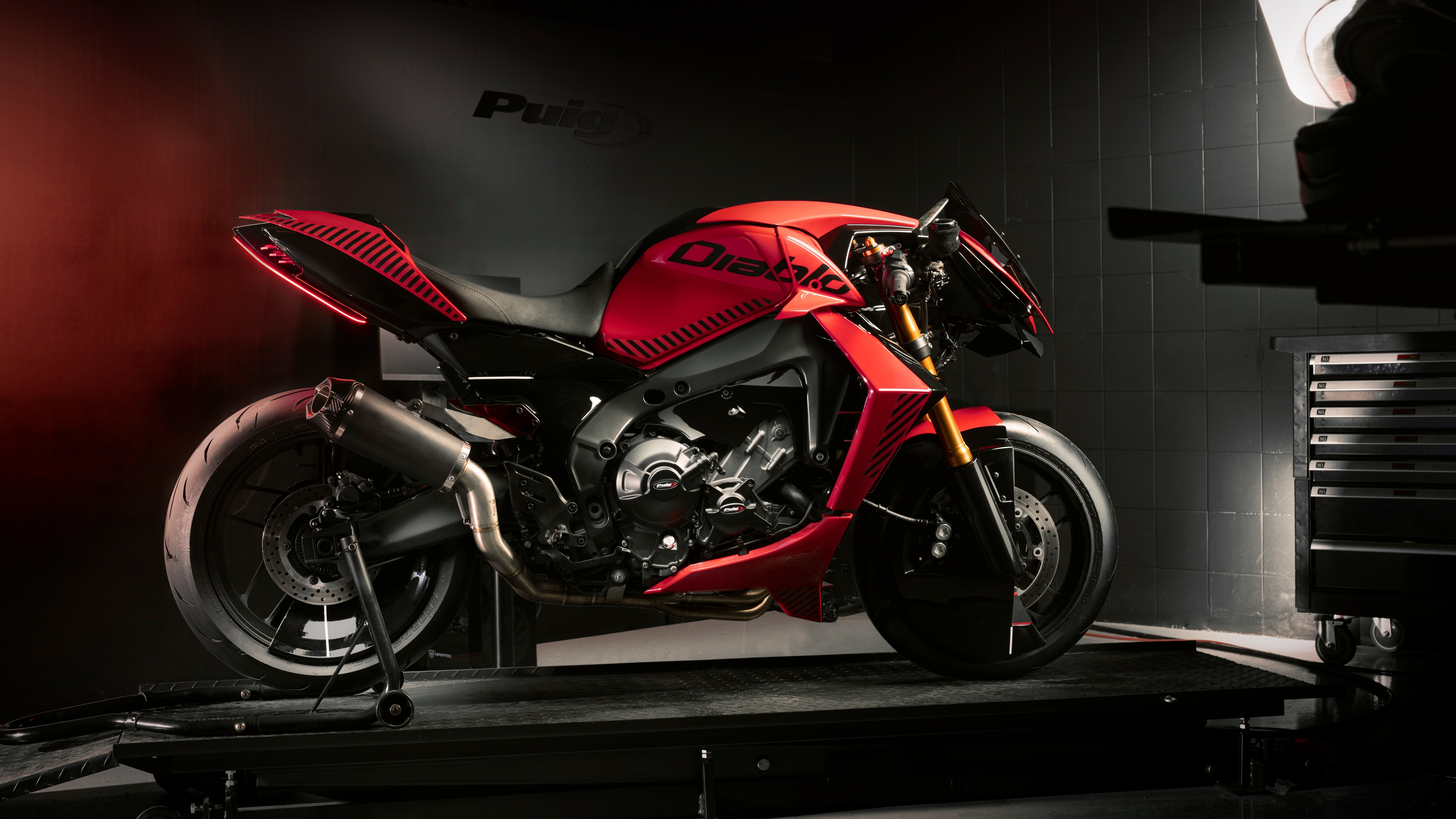 Puig Diablo Yamaha MT-09 Wallpaper
