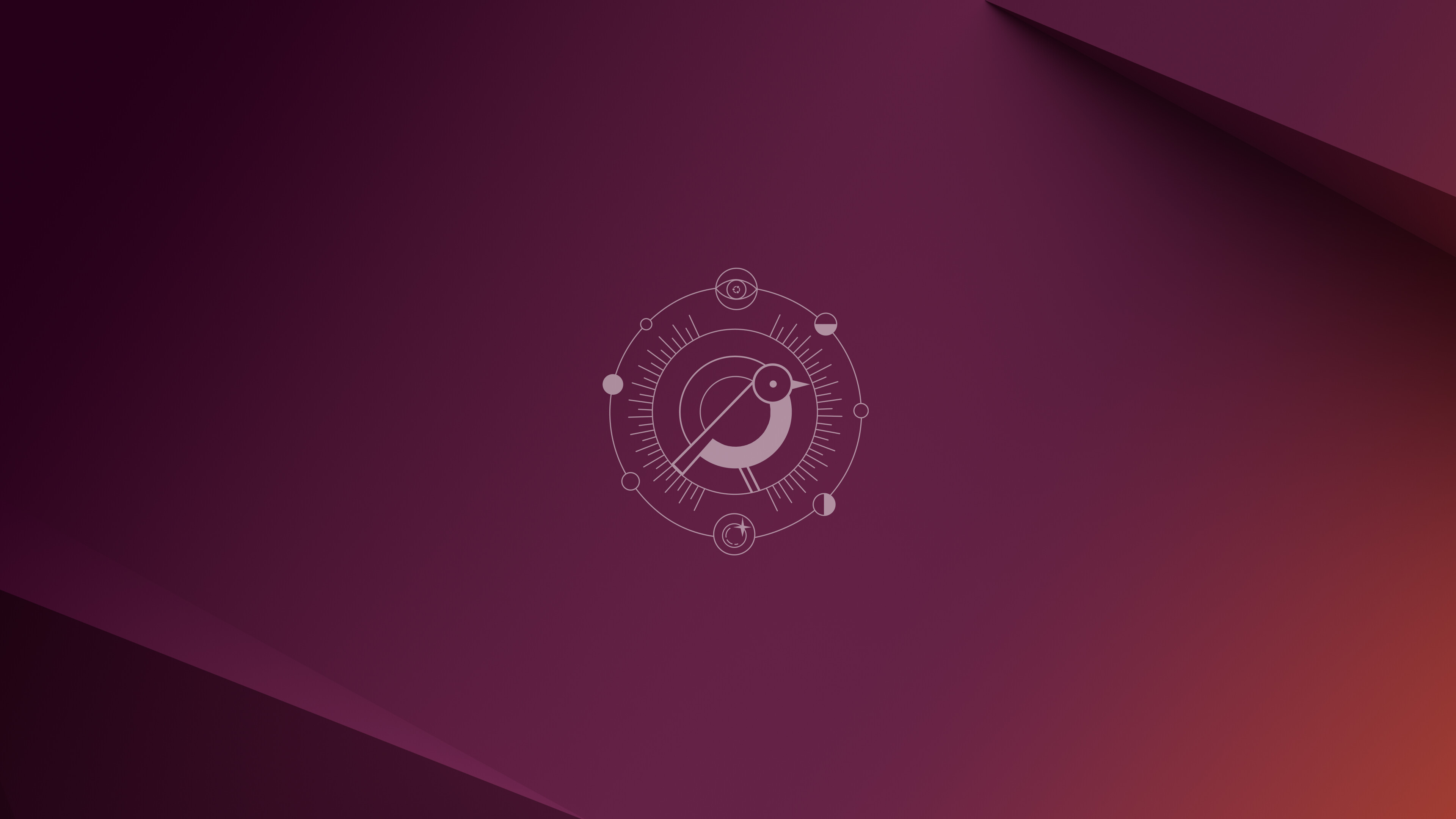 Ubuntu 24.10 (Oracular Oriole) Stock Wallpaper