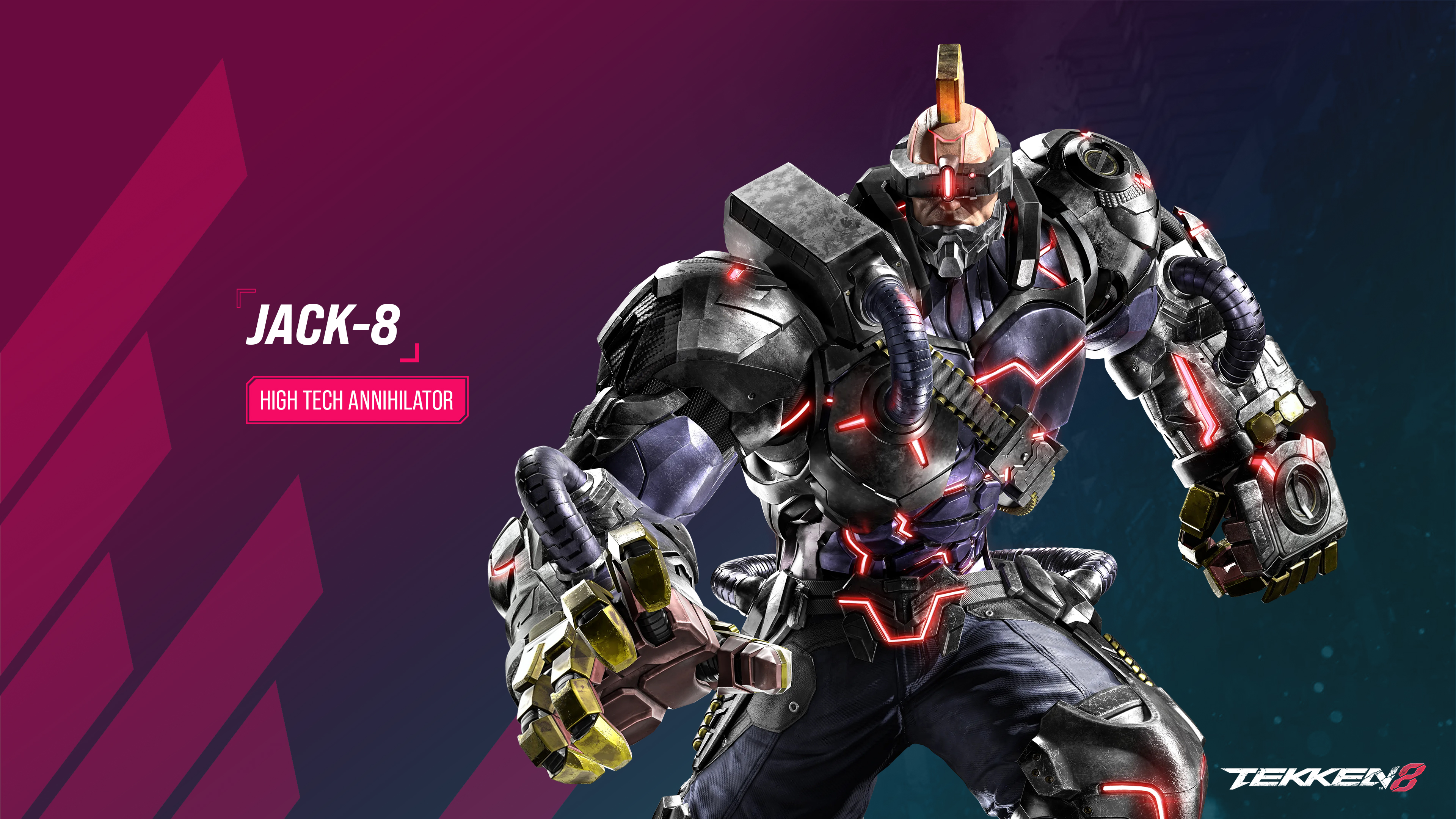 Tekken 8 Jack-8 Wallpaper