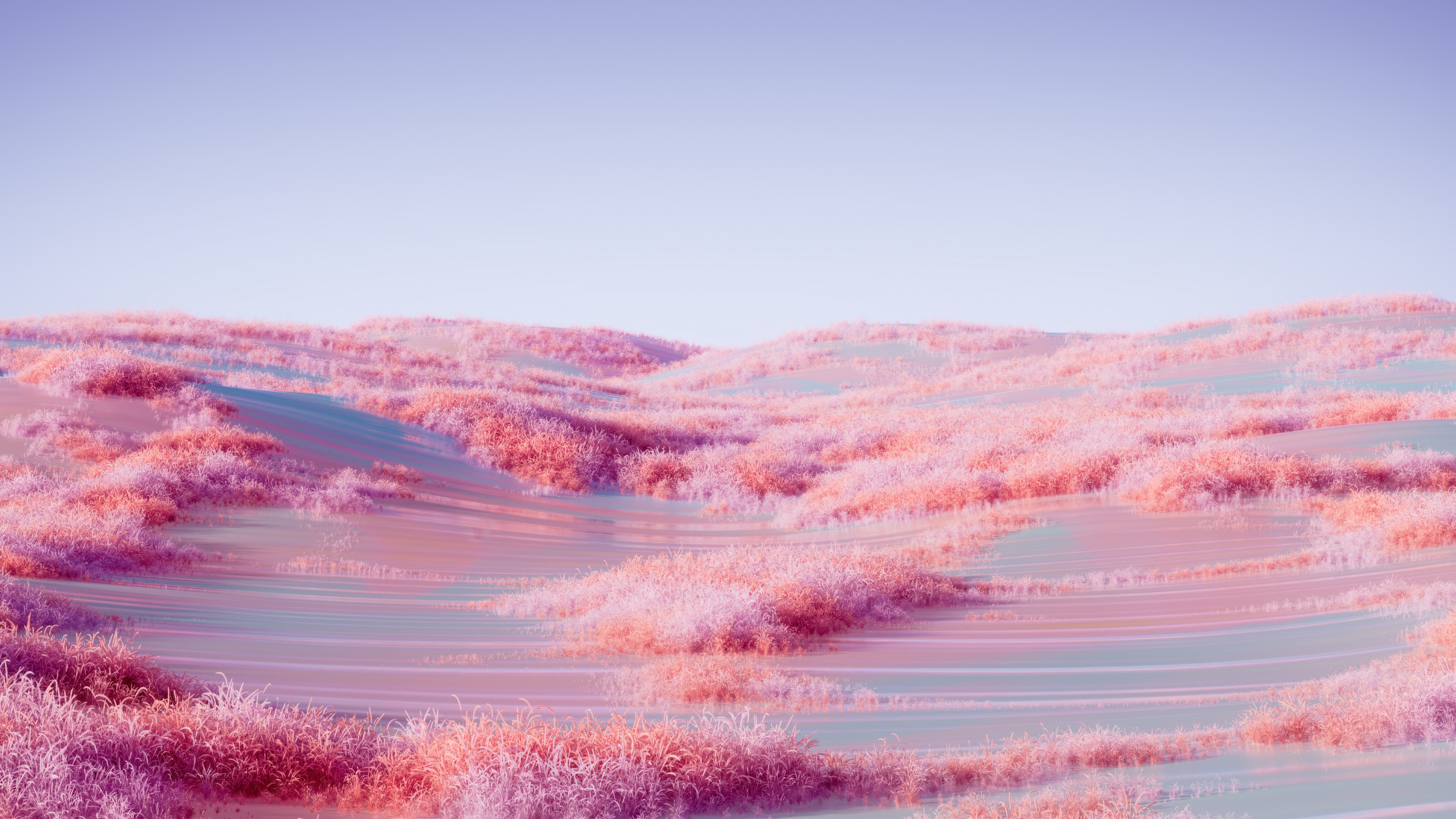 Landscape Pink aesthetic Wallpaper