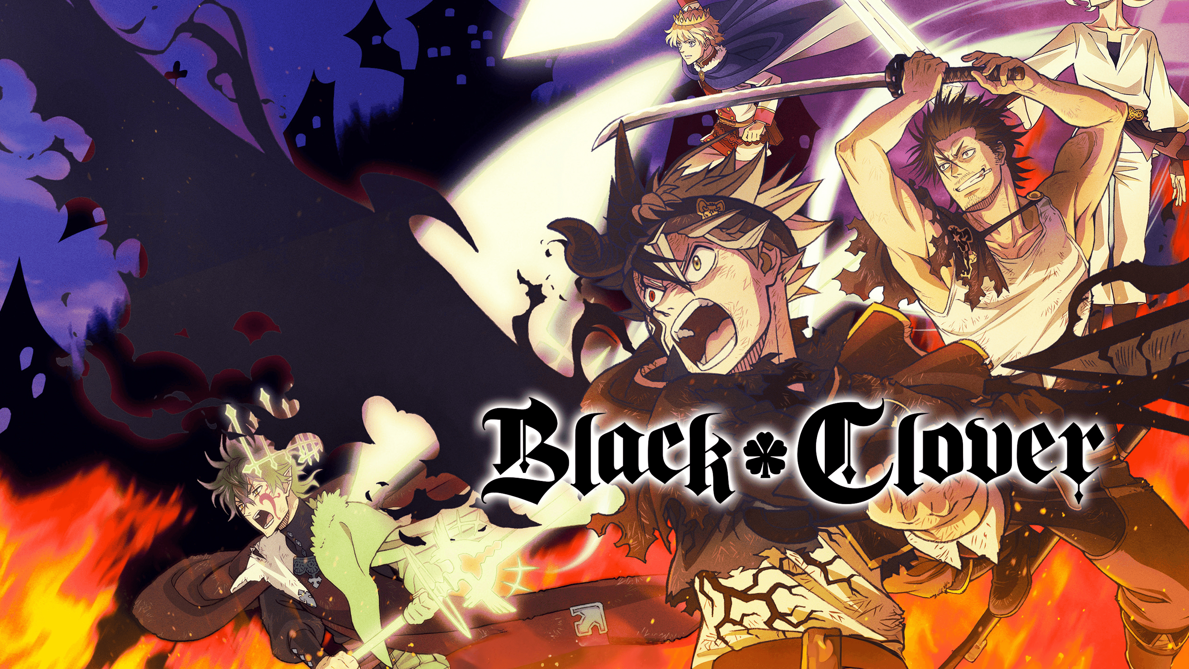 Black Clover Key Art Wallpaper