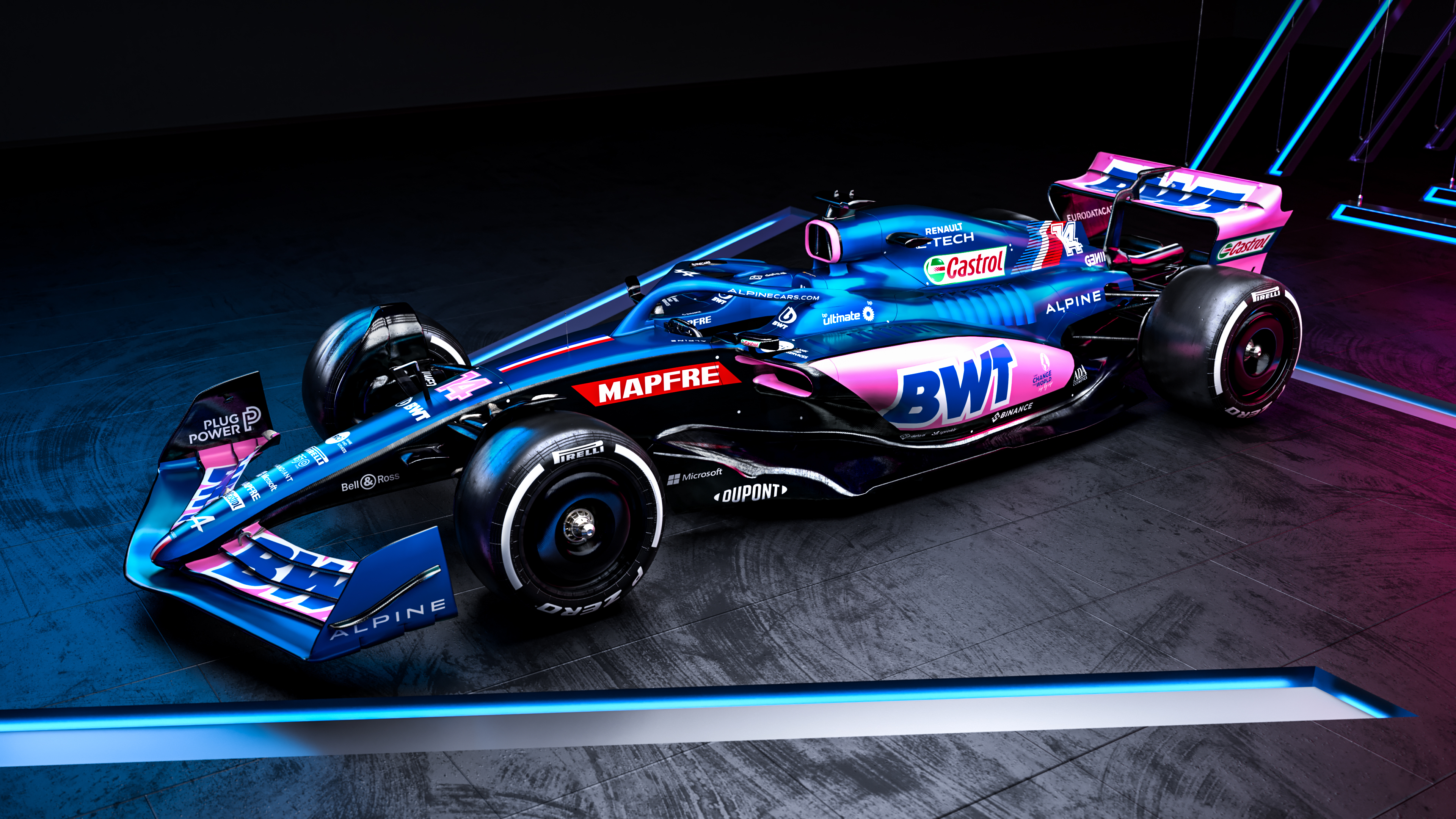 Alpine A522 Formula One cars Wallpaper
